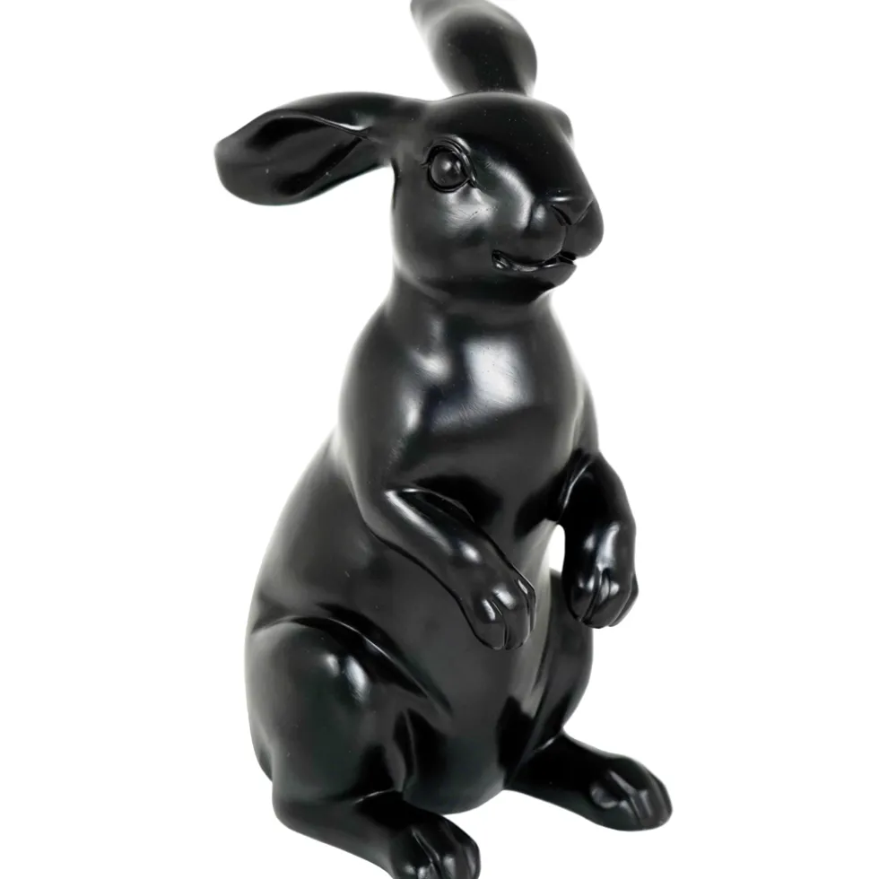 Deko Osterhase schwarz Casano Kaheku