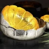 Dekoschale silber LEANDROS Edzard D 42 cm