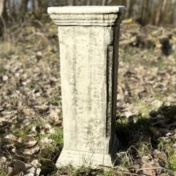 Dekosäule Beton Gartendeko DEVON Höhe 80 cm