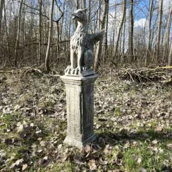 Dekosäule Beton Gartendeko DEVON Höhe 80 cm