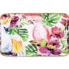Deko Tablett SAIGON BIRDS mit Goldrand GiftCompany 43×27 cm