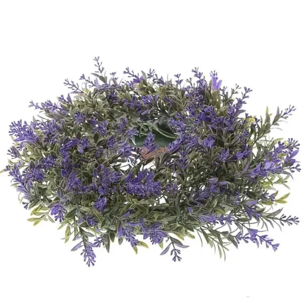 Deko Türkranz Lavendel lila Durchmesser 30 cm