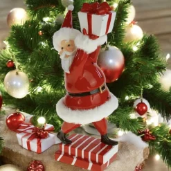 Deko Weihnachtsmann Berndt Werner Voß Höhe 42 cm