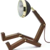 Design Tischlampe MR. WATTSON Lampe Brass Matt Black