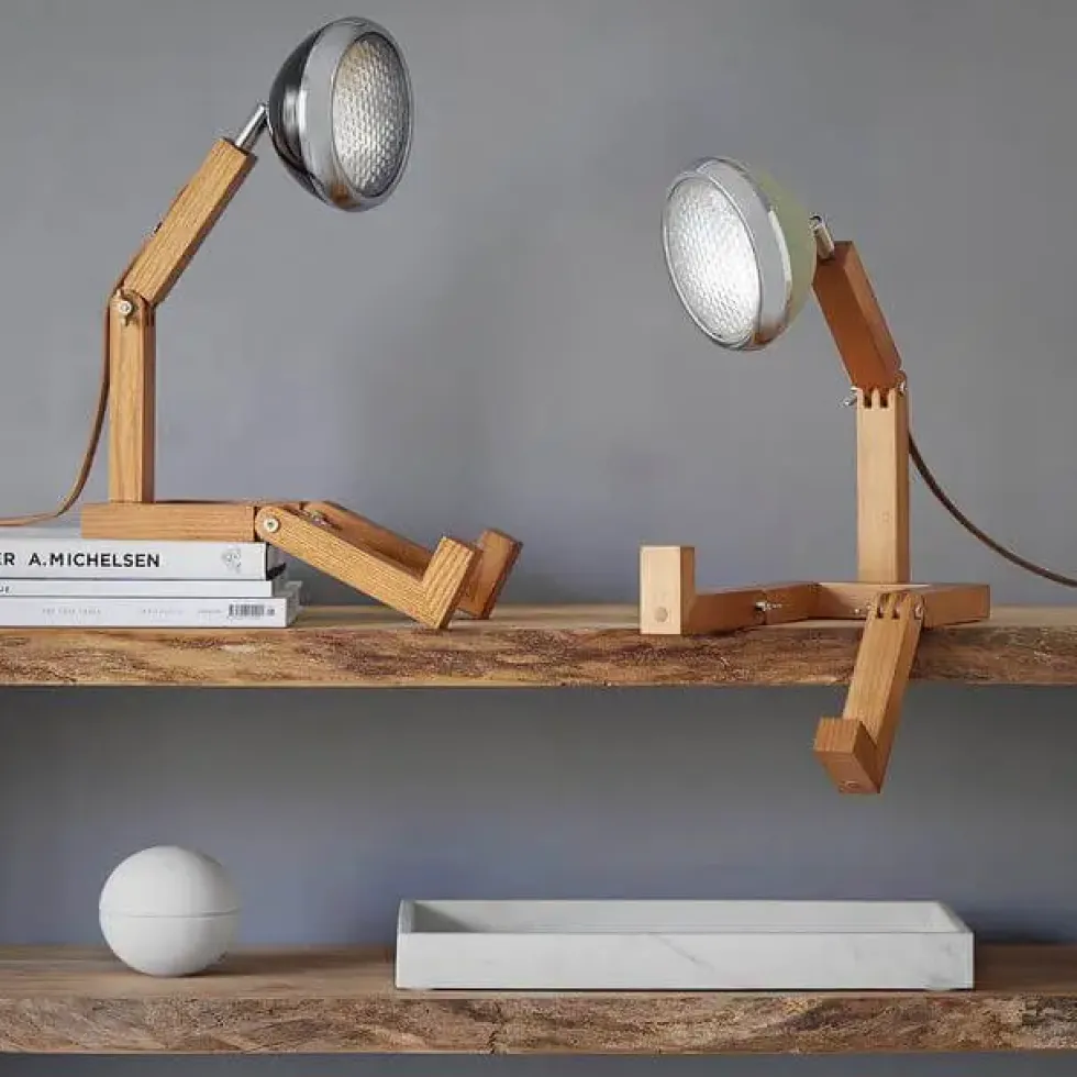 Design Tischlampe MR. WATTSON Lampe Fashion Black