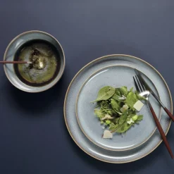Dessertteller ASA saisons Keramik grau denim D 21 cm