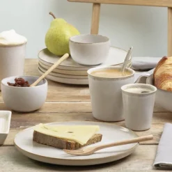 Dessertteller ASA saisons Keramik sand D 21 cm