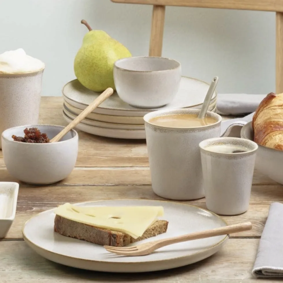 Dessertteller ASA saisons Keramik sand D 21 cm