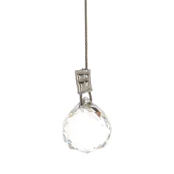 Edelstahl Windspiel Crystal Love Casablanca Länge 120 cm