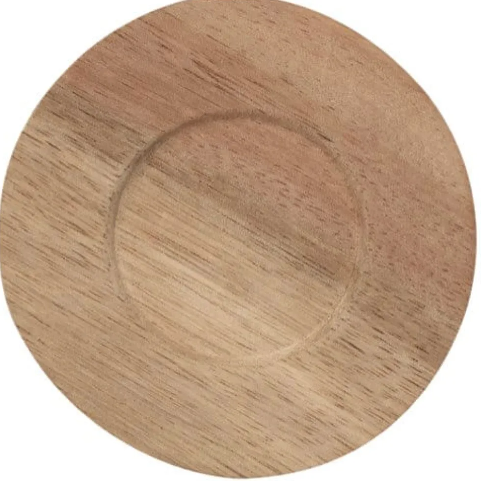 Eierbecher Porzellan weiß Räder GOOD DAY mit Holzteller H 3,5 cm