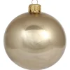 6er Set Weihnachtskugeln Glas Joras gold ø 8 cm