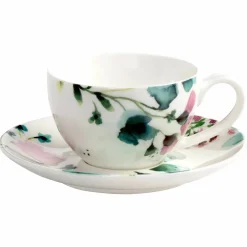 Espressotasse mit Untertasse PRIMAVERA Maxwell & Williams 0,1 l