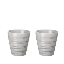 Espressotassen 2er Set Porzellan Twisted