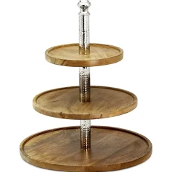 Etagere Holz 3 stufig GRANBY Edzard H 40 cm