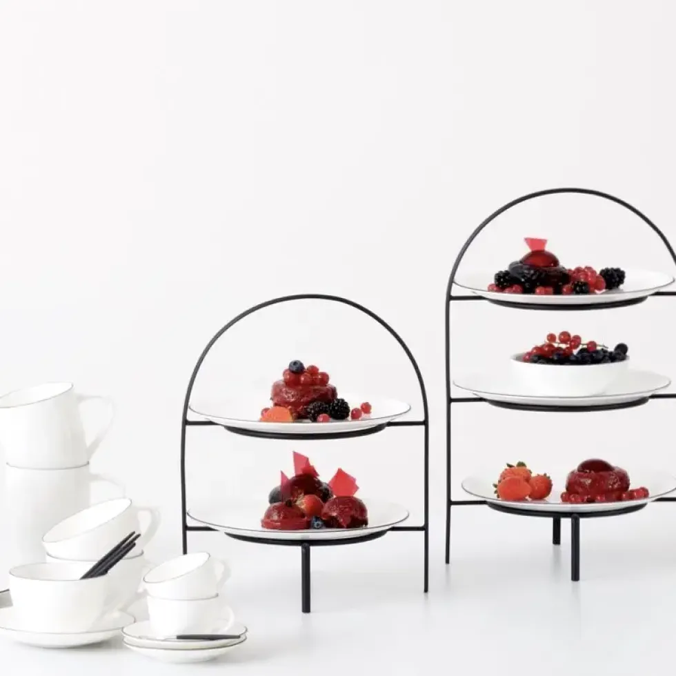 Etagere schwarz für Dessertteller ASA ligne noire