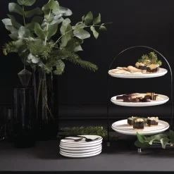 Etagere schwarz für Dessertteller ASA ligne noire