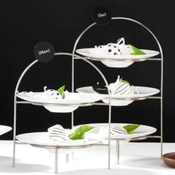 Etagere 3 stöckig 2 stöckig für Dessertteller