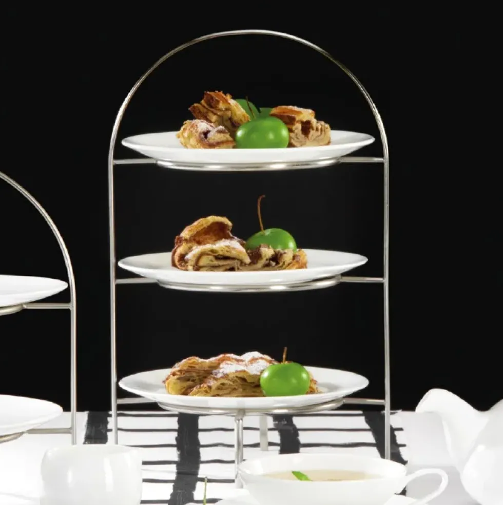 Etagere 3 stufig silber ASA Selection H 49 cm