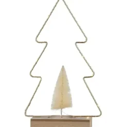 Fensterdeko Weihnachten beleuchtet LED Tannenbaum Casablanca Höhe 35 cm
