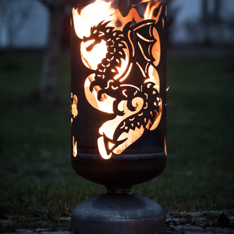 Feuerkorb DRACHEN H 70 cm