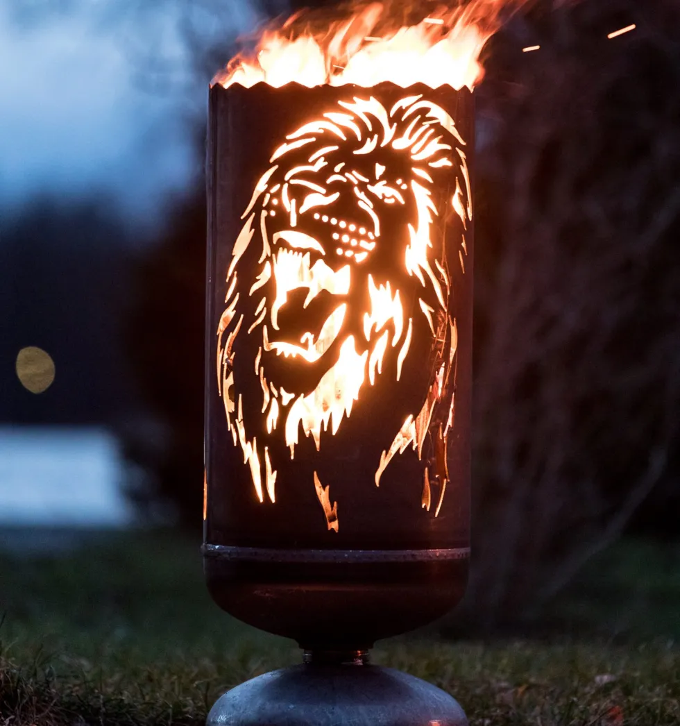 Feuerkorb LÖWE H 60 cm