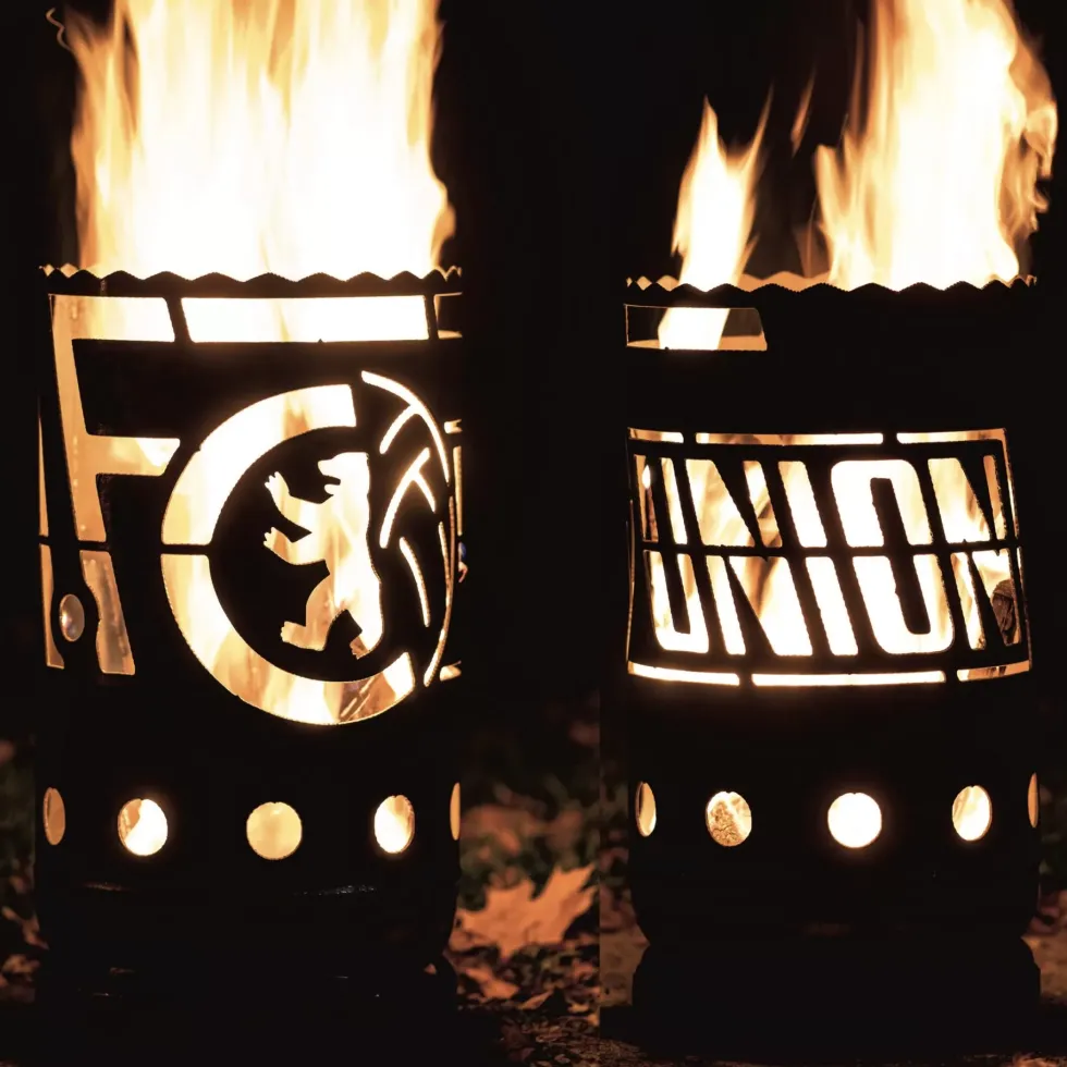 Feuertonne mit Motiv 1. FC UNION BERLIN H 60 cm