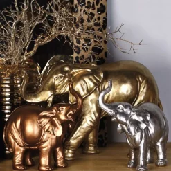 Figur Elefant Jumbo bronzefarben Casablanca