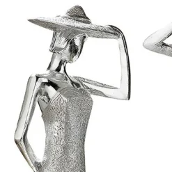 Figuren Lady Diva mit Hut 2er Set Höhe 30 cm