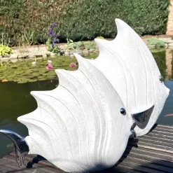 Figur Fisch weiß Casablanca