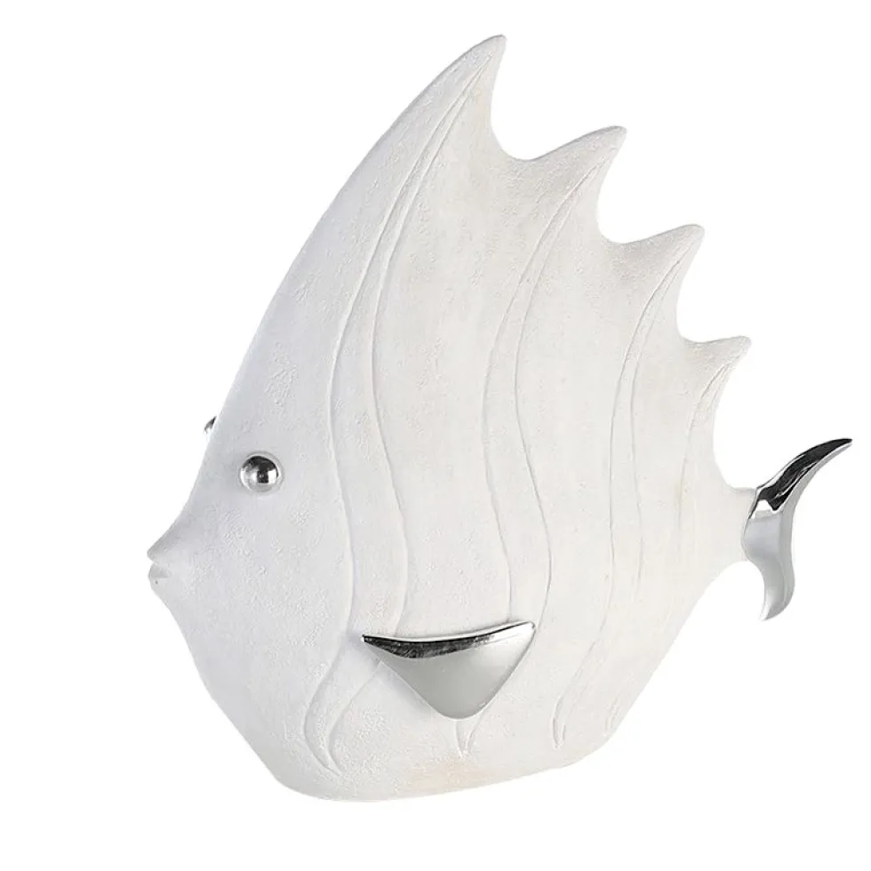 Figur Fisch weiß Casablanca