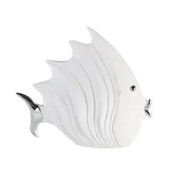 Figur Fisch weiß Casablanca