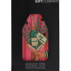 Flaschenkühler Kühlmanschette Gift Company Froid Statt Blumen Höhe 23 cm