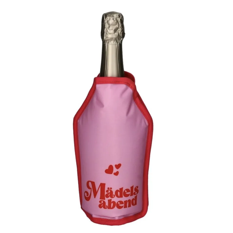Flaschenkühler Kühlmanschette Gift Company Froid Mädelsabend Höhe 23 cm