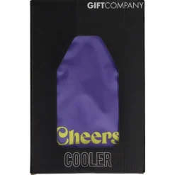 Flaschenkühler Kühlmanschette Gift Company Froid Cheers Höhe 23 cm