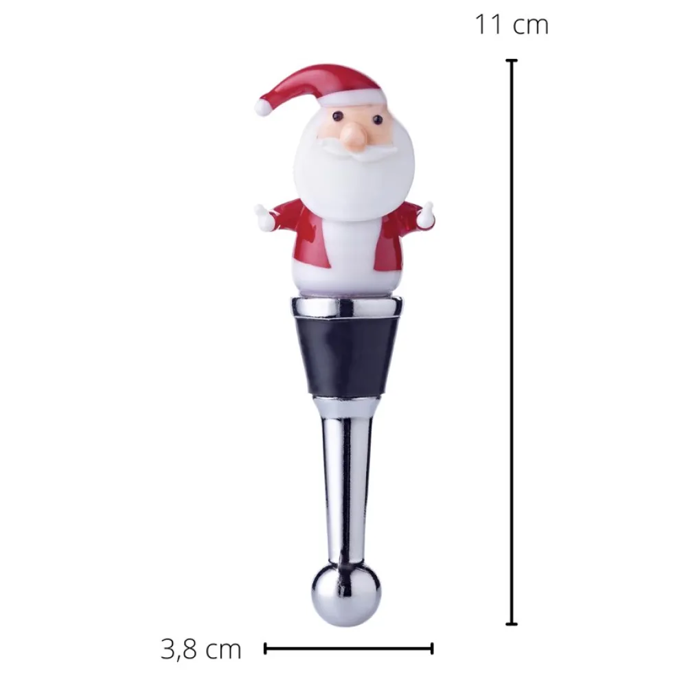 Flaschenverschluss SANTA Edzard Murano-Glas