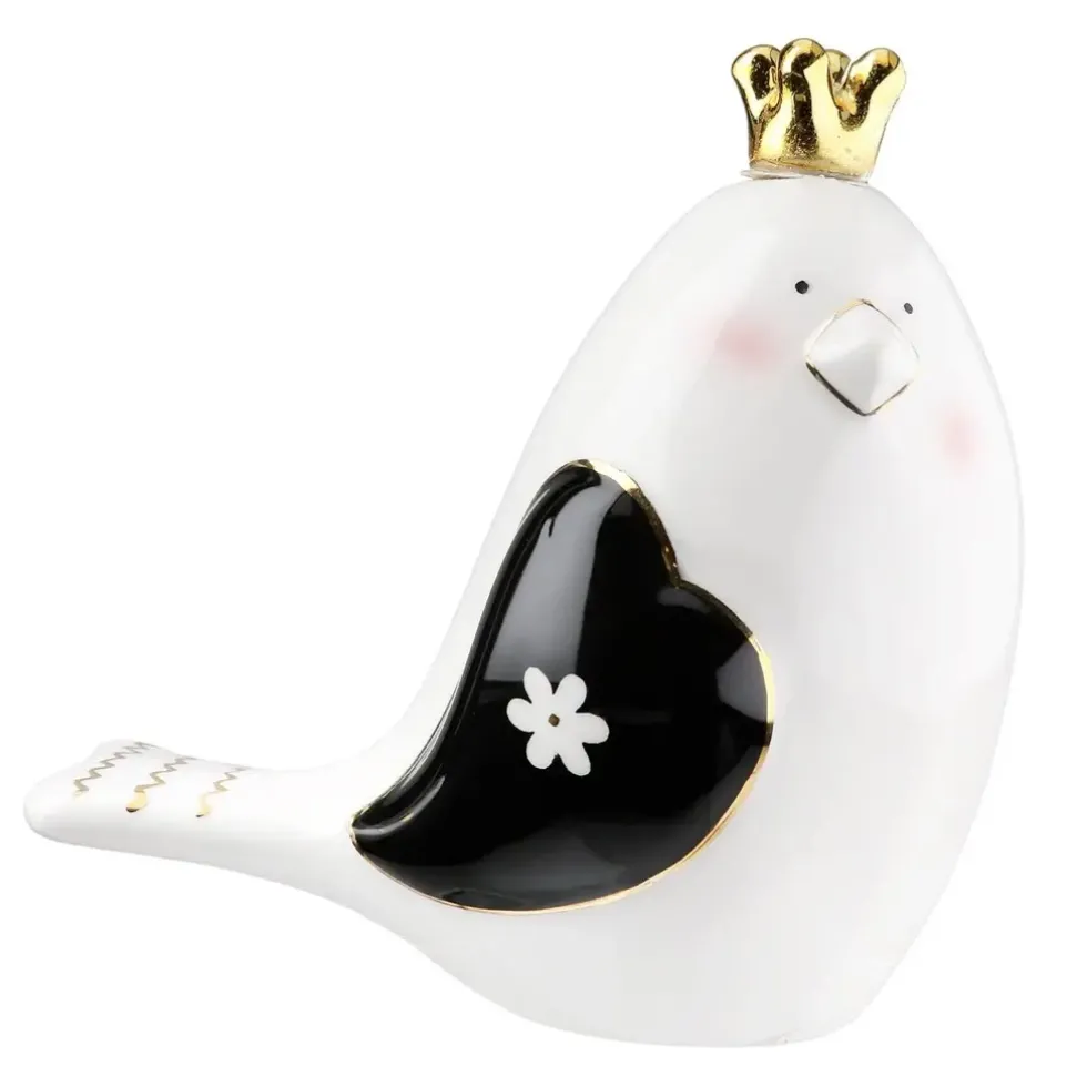 Frühlingsdeko Vogelpaar 2er Set Frida und Friedrich H 9 cm