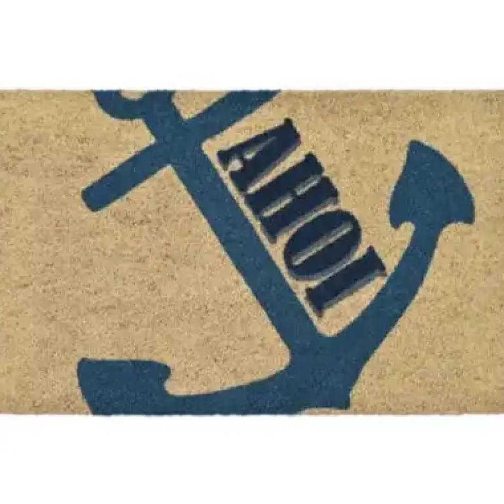 Fußmatte Kokosmatte Ahoi GiftCompany 75×45 cm