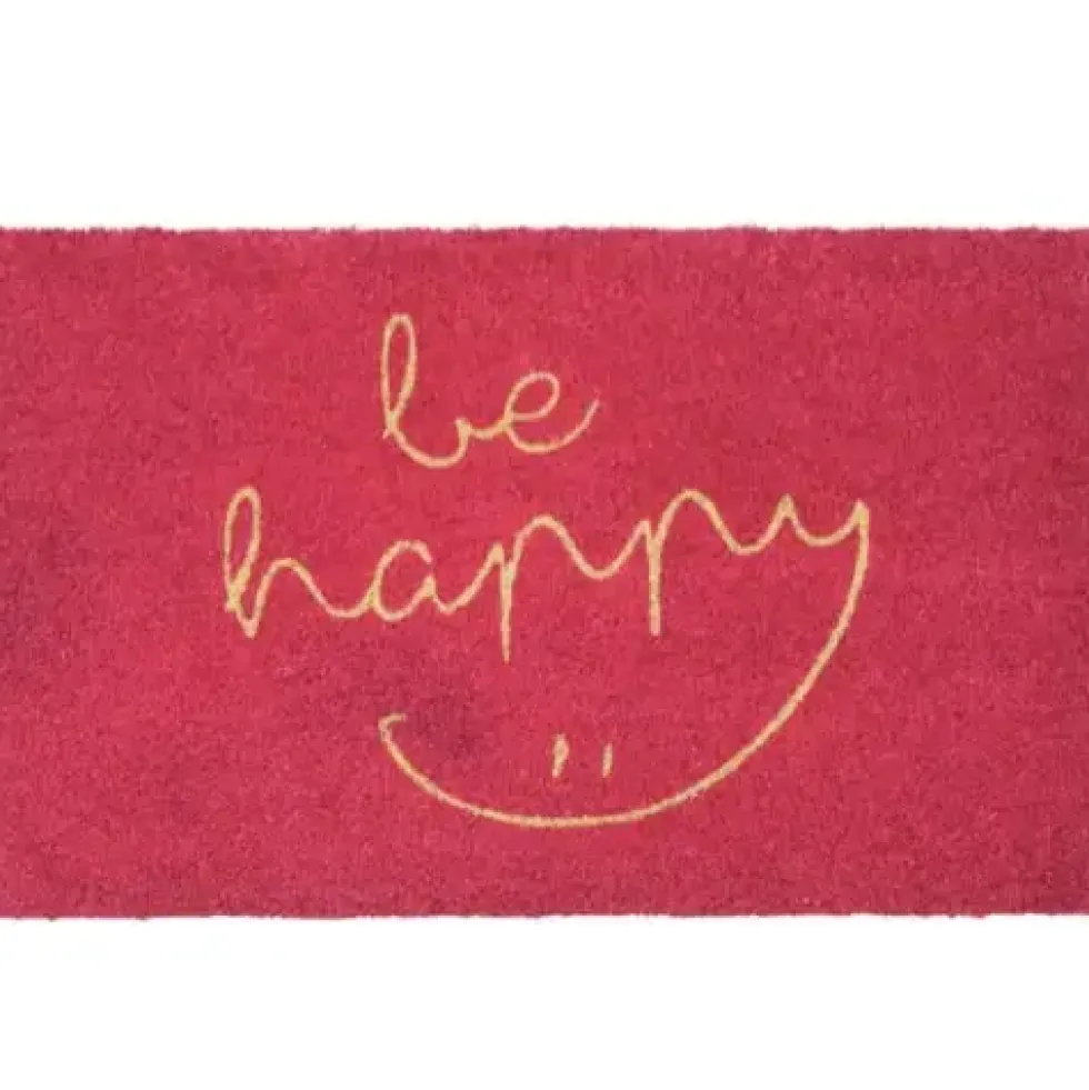 Fußmatte Kokosmatte Be Happy GiftCompany 75×45 cm