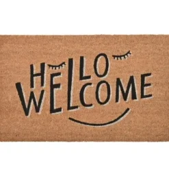 Fußmatte Kokosmatte Hello Welcome GiftCompany 75×45 cm