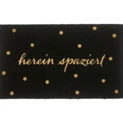 Fußmatte Kokosmatte herein spaziert GiftCompany 75×45 cm