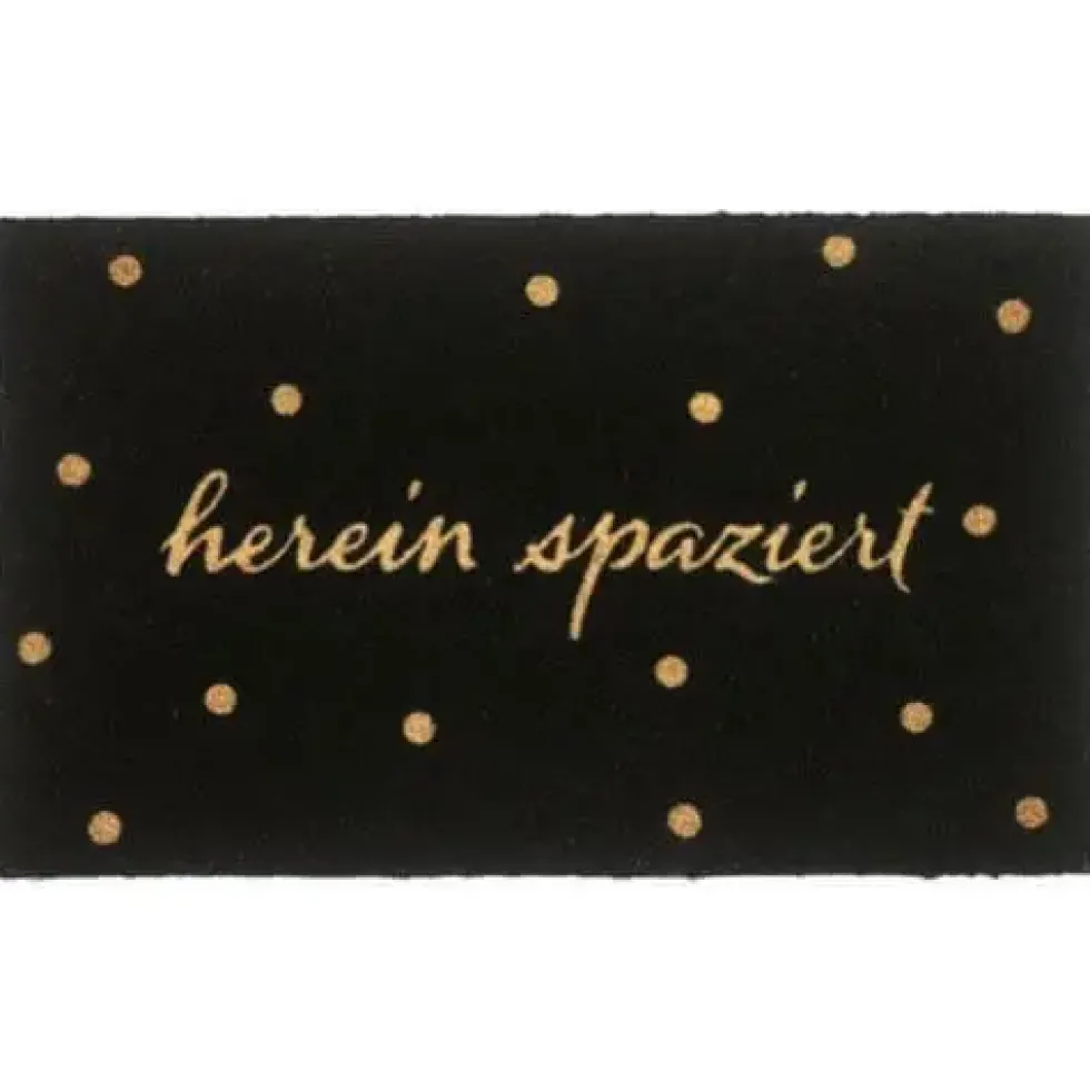 Fußmatte Kokosmatte herein spaziert GiftCompany 75×45 cm