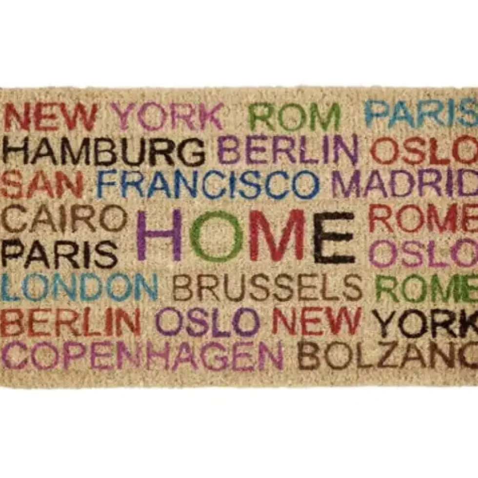 Fußmatte Kokosmatte Metropolis GiftCompany 75×45 cm