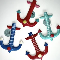 Garderobenhaken Anker 4er Set Pape Kunstgewerbe Höhe 15 cm