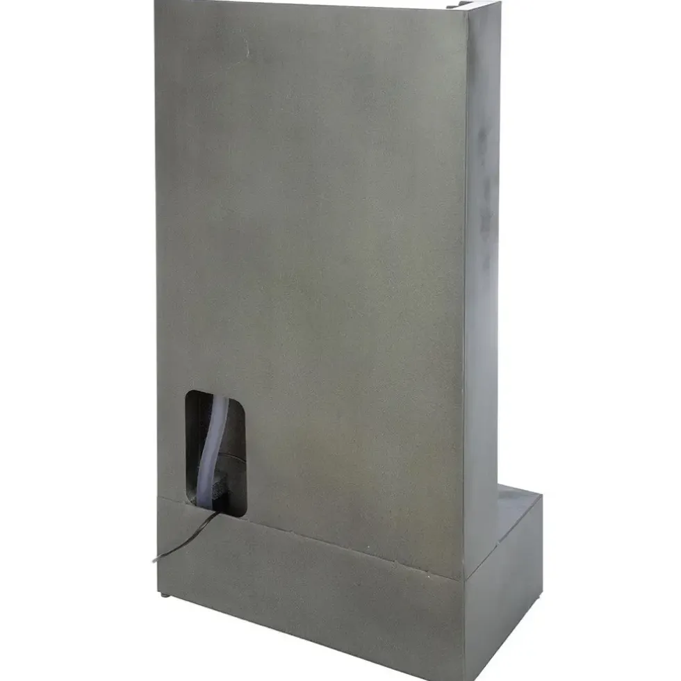 Gartenbrunnen Wandbrunnen mit LED Beleuchtung Dafino Höhe 92 cm