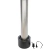Gartenbrunnen Wasserspiel LED zylindrisch Adorata Höhe 118 cm