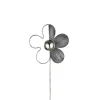 Gartendeko Gartenstecker Metall FLORA Casablanca Höhe 113 cm