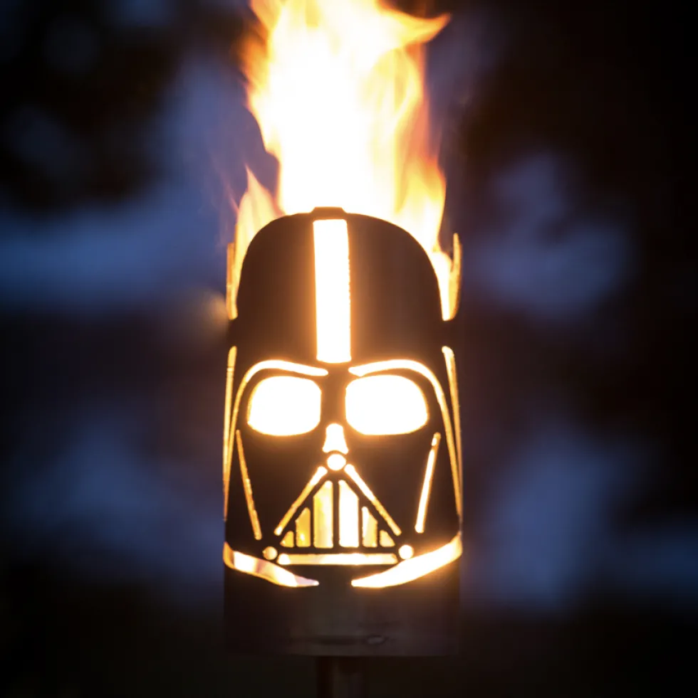 Gartenfackel Darth Vader Höhe 30 cm – ohne Stiel