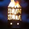Gartenfackel Heavy Metal Höhe 30 cm – ohne Stiel
