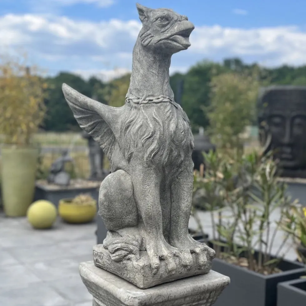 Gartenfigur KÖNIGSGREIF Höhe 75 cm
