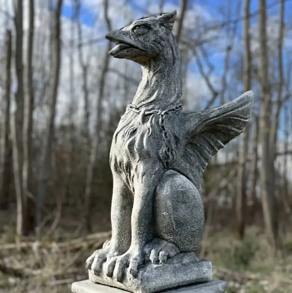 Gartenfigur KÖNIGSGREIF Höhe 75 cm